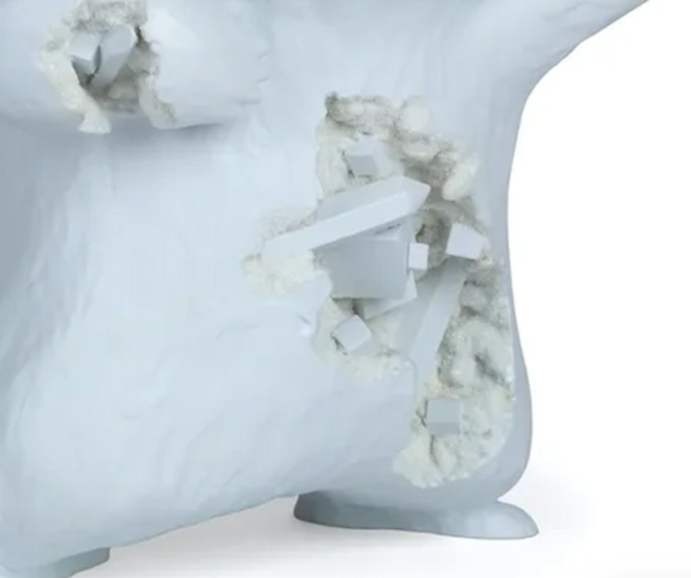 Blue Crystalized Pikachu - Daniel Arsham X Pokemon | Artransfer